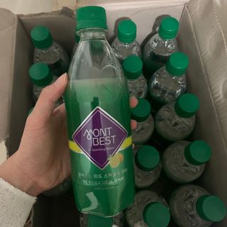 몽베스트 Montbest with Sparkling water Lemon OR Lime 20병(랜덤) — 5점을 준 리뷰어가 2021년 10월 올린 사용 사진