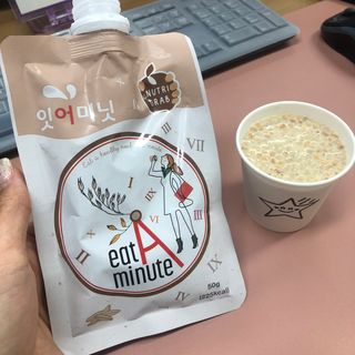 뉴트리그랩 잇어미닛, eatAminute — 4.5점을 준 리뷰어가 2021년 8월 올린 사용 사진