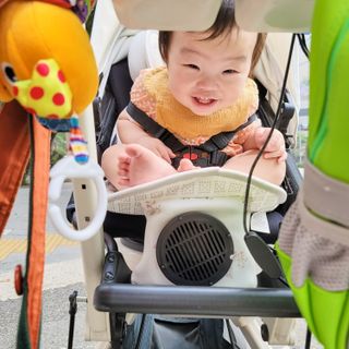 베베누보 윈디 통풍 쿨시트 유모차 카시트 2in1 라이너 — 5점을 준 리뷰어가 2021년 7월 올린 사용 사진