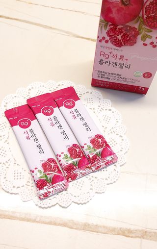 함초록 Rg+ 석류콜라겐젤리 — 5점을 준 리뷰어가 2021년 3월 올린 사용 사진