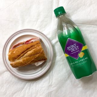 몽베스트 Montbest with Sparkling water Lemon OR Lime 20병(랜덤) — 5점을 준 리뷰어가 2021년 11월 올린 사용 사진