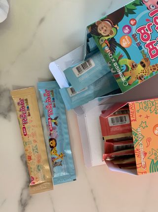 다나음 셀렌에 빠진 아연면역젤리 열대과일맛+사과맛 — 5점을 준 리뷰어가 2021년 3월 올린 사용 사진