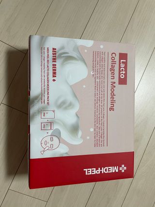 메디필 레드 락토 콜라겐 모델링 팩 — 5점을 준 리뷰어가 2021년 3월 올린 사용 사진