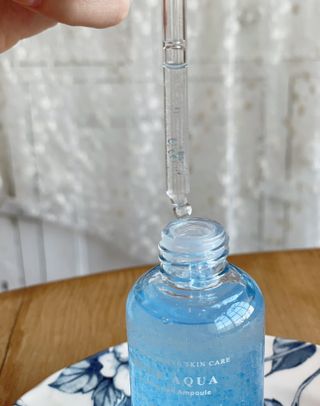 메디필 블루 아쿠아 카밍 볼 앰플 — 5점을 준 리뷰어가 2021년 3월 올린 사용 사진