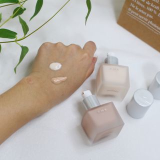 [RMK] 메이크업 베이스 + 리퀴드 파운데이션 — 5점을 준 리뷰어가 2021년 3월 올린 사용 사진