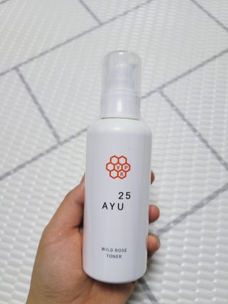 AYU25[아유트웬티파이브] 피부건강에 꼭 필요한 pH 약산성 와일드 로즈토너 — 4점을 준 리뷰어가 2021년 4월 올린 사용 사진