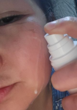 프리마인 바르기만 하면 철벽 스킨케어+24시간 마스크팩 효과. 셀라브 리제너레이팅 시스템 부스터+크림 세트 — 5점을 준 리뷰어가 2023년 5월 올린 사용 사진