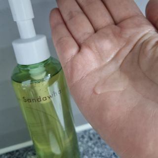 스킨큐어 산다화 순한 클렌징 동백 오일 200ml — 5점을 준 리뷰어가 2023년 2월 올린 사용 사진