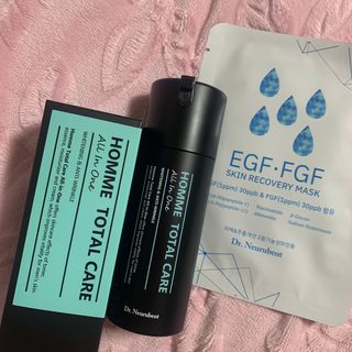 Dr.느루벗 느루벗 옴므 토탈 케어 올인원 118ml 남자 남성 스킨 로션 에센스 크림 화장품 — 5점을 준 리뷰어가 2021년 4월 올린 사용 사진