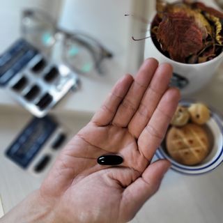 지바이오렉스 RE;알티지오메가3 루테인아스타잔틴 멀티비타민 — 5점을 준 리뷰어가 2022년 11월 올린 사용 사진
