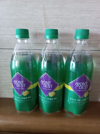몽베스트 Montbest with Sparkling water Lemon OR Lime 20병(랜덤) — 5점을 준 리뷰어가 2022년 5월 올린 사용 사진