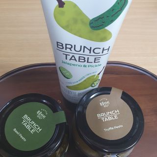 복음자리 브런치 테이블 소스 3종 - 할라피뇨앤피클 소스, 바질페스토, 트러플페스토 — 4.5점을 준 리뷰어가 2022년 6월 올린 사용 사진