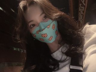 [숨그림] 3D 입체형, 짱구, 무직타이거, 빨강머리앤 우리아이 그리고 내가 쓰는 믿을수있는 케릭터 마스크 — 4점을 준 리뷰어가 2021년 10월 올린 사용 사진