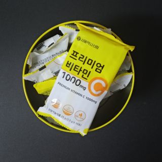 서울약사신협 프리미엄비타민C1000_2.5G x 100포 — 5점을 준 리뷰어가 2020년 12월 올린 사용 사진