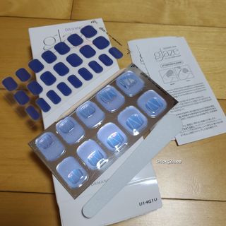 데싱디바 글레이즈 젤네일 별빛유리네일 6종_랜덤발송 — 5점을 준 리뷰어가 2021년 8월 올린 사용 사진
