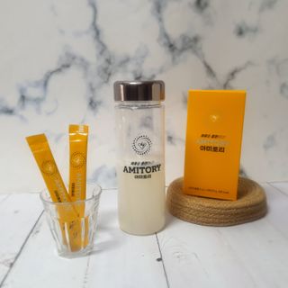 주식회사 씨크릿비에프랩 마시는 아미노산 아미토리 열대과일맛 14포 [1포, 5g / 보틀증정] — 5점을 준 리뷰어가 2023년 2월 올린 사용 사진