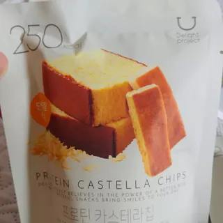 신상품) 딜라이트 프로젝트 프로틴  브라우니칩/ 카스테라칩 총 6EA — 5점을 준 리뷰어가 2022년 5월 올린 사용 사진