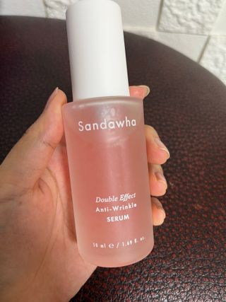 산다화 더블 이펙트 안티 링클 세럼 50ml — 5점을 준 리뷰어가 2023년 1월 올린 사용 사진