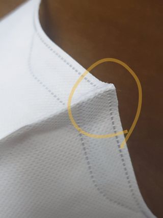 Ciior 씨오르 브이핏 마스크 — 4점을 준 리뷰어가 2022년 12월 올린 사용 사진