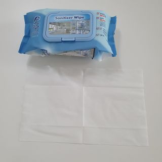 햅스 세균없는 주방 대형 2팩, HAPS sanitizer wipe — 4점을 준 리뷰어가 2022년 2월 올린 사용 사진
