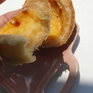 디앙뜨 포르투갈 에그타르트 오리지널 맛+패션후르츠 맛 중 택1 — 4점을 준 리뷰어가 2021년 7월 올린 사용 사진