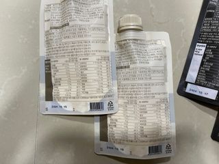일일하우 슬리밍 플랜B 고소한 귀리맛, 진한 카카오맛 (체중조절식) — 5점을 준 리뷰어가 2023년 7월 올린 사용 사진