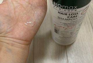 [바이오맥스] 프로코어 탈모완화샴푸 1000ml — 4점을 준 리뷰어가 2022년 8월 올린 사용 사진