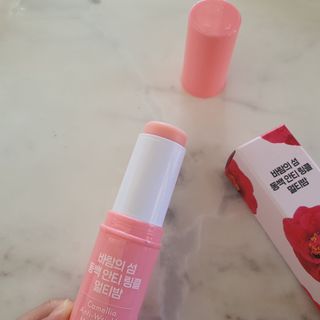 스킨큐어 바람의섬  동백 안티 링클 멀티밤 — 5점을 준 리뷰어가 2022년 10월 올린 사용 사진