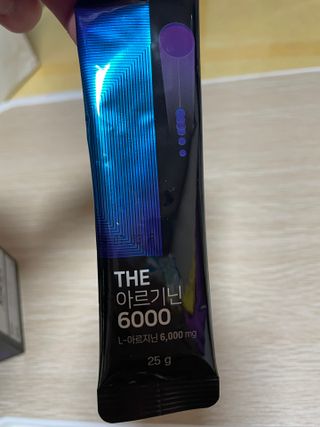 [닥터루템]THE 맛있고 THE 진한 THE 아르기닌 6000 1box (15포) — 5점을 준 리뷰어가 2022년 9월 올린 사용 사진