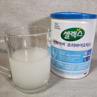 셀렉스 썬화이버 프리바이오틱스 — 4.5점을 준 리뷰어가 2021년 12월 올린 사용 사진