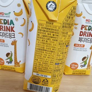 메디웰 페디아드링크 미니 바나나맛 — 5점을 준 리뷰어가 2021년 7월 올린 사용 사진