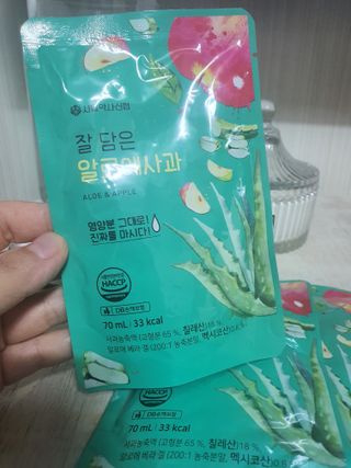 서울약사신협 잘 담은 알로애사과_70ml x 30포 — 5점을 준 리뷰어가 2021년 10월 올린 사용 사진