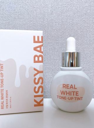 KISSY BAE 키시베이 키시베이 리얼화이트 톤업틴트 — 5점을 준 리뷰어가 2021년 8월 올린 사용 사진
