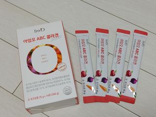 아임오 ABC 콜라겐 젤리 14포 — 5점을 준 리뷰어가 2021년 10월 올린 사용 사진