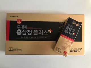 서울약사신협_투데이홍삼정플러스스틱_10g x 60포 — 5점을 준 리뷰어가 2021년 7월 올린 사용 사진