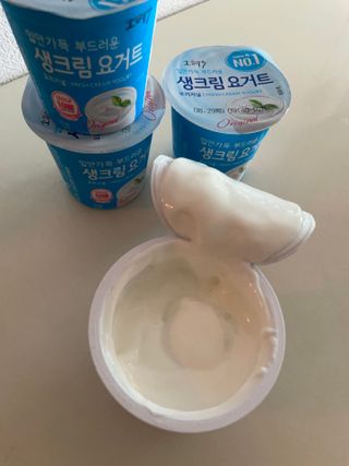 덴마크 [구매평]★소와나무 생크림요거트 150g — 5점을 준 리뷰어가 2025년 8월 올린 사용 사진