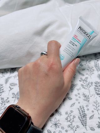 피지오겔 레드수딩 시카밸런스 크림 50ml — 4점을 준 리뷰어가 2022년 4월 올린 사용 사진