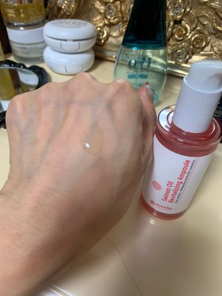아이앤립 / EYENLIP 아이앤립 연어오일 리바이탈라이징 토너+앰플+크림 3종 세트 — 5점을 준 리뷰어가 2021년 8월 올린 사용 사진