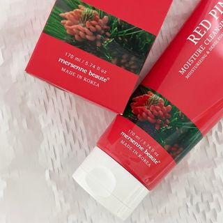 메르센보떼 레드파인 모이스춰 클렌징 폼 170ml — 5점을 준 리뷰어가 2022년 8월 올린 사용 사진