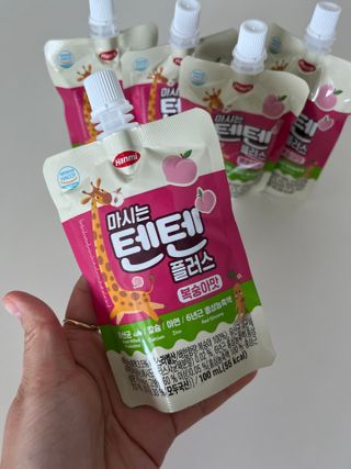 나우캠페인용 [한미사이언스] 우리 아이 튼튼, 엄마 마음 든든! 마시는텐텐 플러스 (100ml*10입) — 5점을 준 리뷰어가 2023년 10월 올린 사용 사진