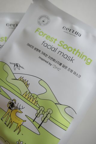 세뚜아(Cettua) [세뚜아] 포레스트 수딩 마스크 Cettual Forest  Soothing Mask 5매 — 5점을 준 리뷰어가 2024년 1월 올린 사용 사진