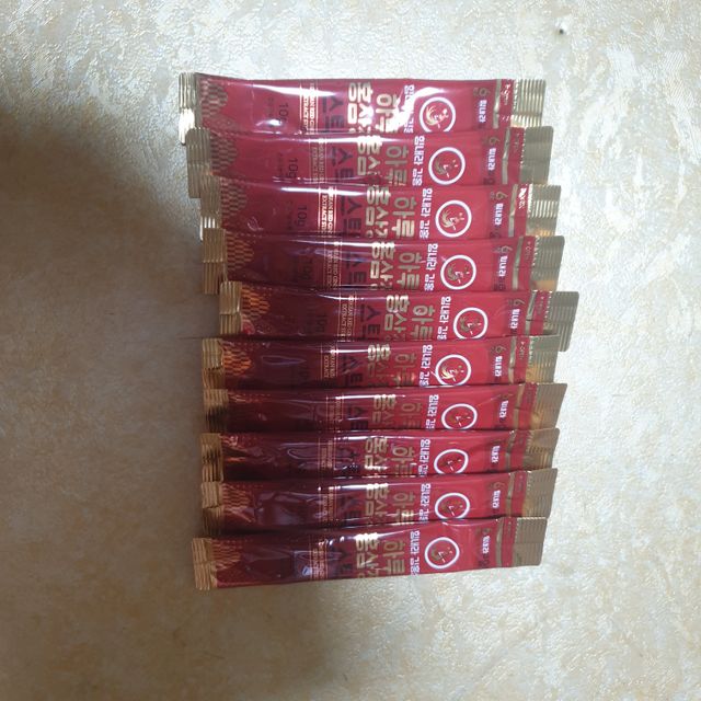 힘내라김홍삼 하루홍삼정스틱 10g x 10포 리뷰 사진