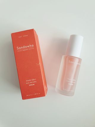 산다화 더블 이펙트 안티 링클 세럼 50ml — 4점을 준 리뷰어가 2022년 9월 올린 사용 사진
