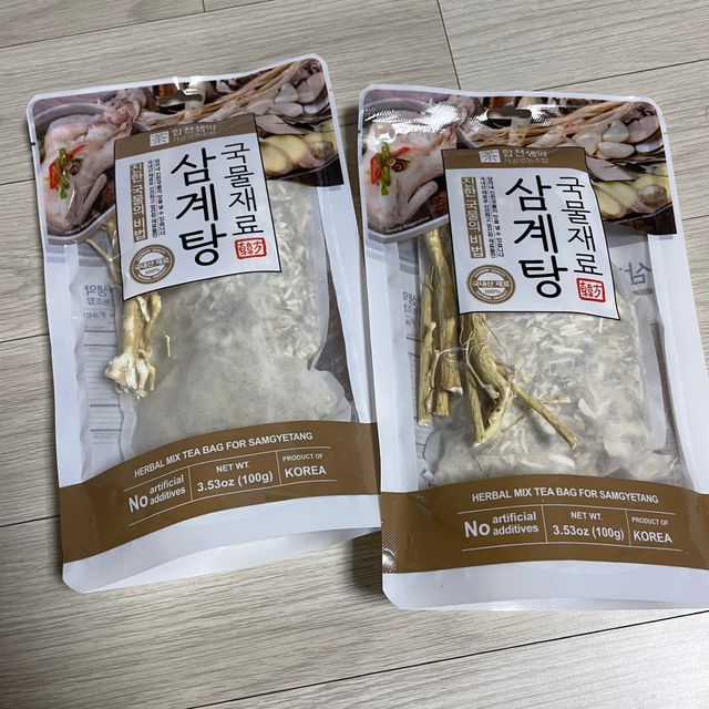 한방 삼계탕 국물재료 2Set 리뷰 사진