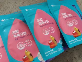 푸름웰니스 라바 쑥쑥구미 36g — 5점을 준 리뷰어가 2022년 4월 올린 사용 사진