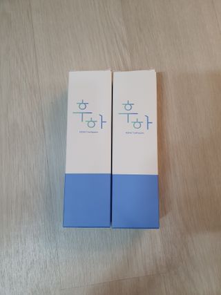 [심폐소생소] 무불소 임산부 천연 치약 — 4.5점을 준 리뷰어가 2021년 9월 올린 사용 사진