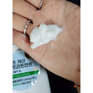 멈칫(MUMCHIT) 멈칫 단백질 퀵트리트먼트 — 5점을 준 리뷰어가 2021년 12월 올린 사용 사진