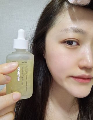 에센느 닥터 멜라닌 화이트닝 앰플 — 4.5점을 준 리뷰어가 2023년 4월 올린 사용 사진