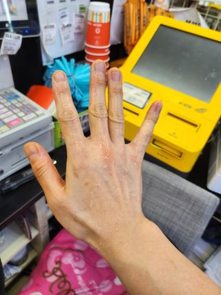 [후르디아]  인공향ZERO 아로먀향 비건 바디워시 (랜덤 1종) — 5점을 준 리뷰어가 2023년 7월 올린 사용 사진