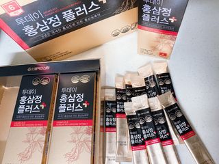 서울약사신협_투데이홍삼정플러스스틱_10g x 30포 — 5점을 준 리뷰어가 2021년 5월 올린 사용 사진